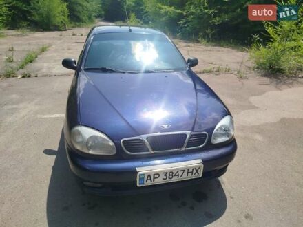 Дэу Ланос 2003 в Запорожье на Automoto.ua Синий Дэу Ланос, объемом двигателя 1.5 л и пробегом 235 тыс. км за 2100 $, фото 1 на Automoto.ua