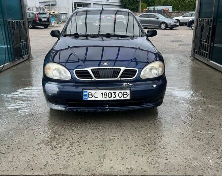 Синій Деу Ланос, об'ємом двигуна 1.5 л та пробігом 206 тис. км за 900 $, фото 1 на Automoto.ua