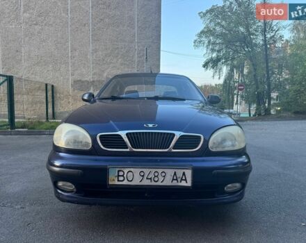 Синий Дэу Ланос, объемом двигателя 1.5 л и пробегом 235 тыс. км за 2000 $, фото 1 на Automoto.ua
