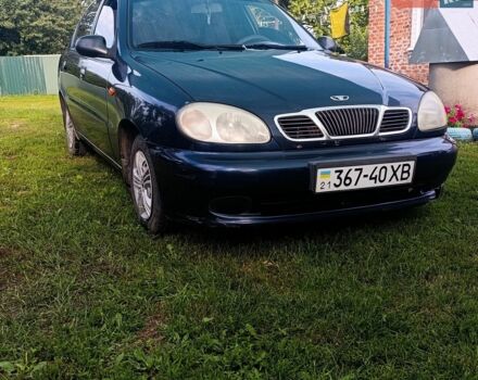 Синий Дэу Ланос, объемом двигателя 1.5 л и пробегом 250 тыс. км за 1699 $, фото 1 на Automoto.ua