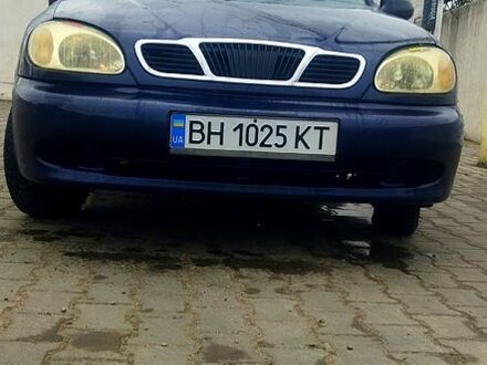 Синий Дэу Ланос, объемом двигателя 1.5 л и пробегом 200 тыс. км за 1900 $, фото 1 на Automoto.ua