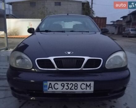 Синий Дэу Ланос, объемом двигателя 1.5 л и пробегом 270 тыс. км за 2150 $, фото 1 на Automoto.ua