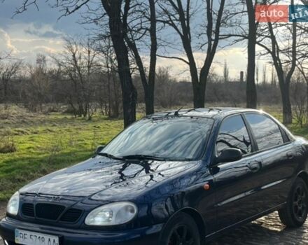 Синій Деу Ланос, об'ємом двигуна 1.5 л та пробігом 195 тис. км за 2600 $, фото 1 на Automoto.ua