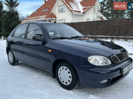 Синий Дэу Ланос, объемом двигателя 1.5 л и пробегом 175 тыс. км за 2650 $, фото 1 на Automoto.ua