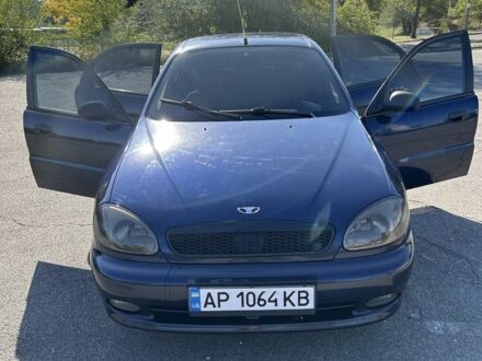 Синий Дэу Ланос, объемом двигателя 1.5 л и пробегом 214 тыс. км за 2500 $, фото 1 на Automoto.ua