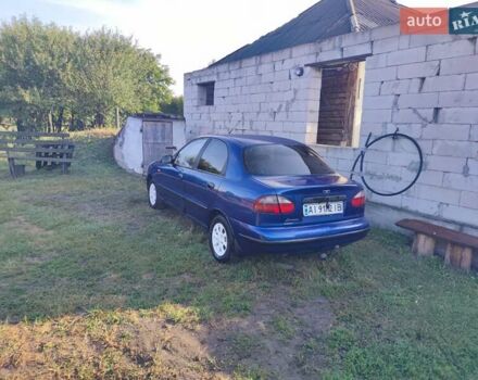 Синий Дэу Ланос, объемом двигателя 1.5 л и пробегом 430 тыс. км за 2500 $, фото 1 на Automoto.ua