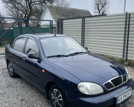 Синій Деу Ланос, об'ємом двигуна 1.5 л та пробігом 184 тис. км за 1950 $, фото 1 на Automoto.ua