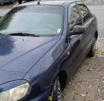 Синій Деу Ланос, об'ємом двигуна 1.5 л та пробігом 45 тис. км за 1400 $, фото 1 на Automoto.ua