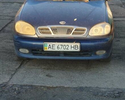 Синий Дэу Ланос, объемом двигателя 1.5 л и пробегом 200 тыс. км за 2300 $, фото 1 на Automoto.ua