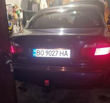 Синий Дэу Ланос, объемом двигателя 1.5 л и пробегом 189 тыс. км за 2000 $, фото 1 на Automoto.ua