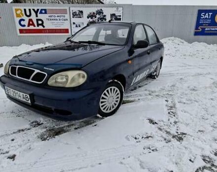 Синій Деу Ланос, об'ємом двигуна 1.5 л та пробігом 297 тис. км за 2100 $, фото 1 на Automoto.ua