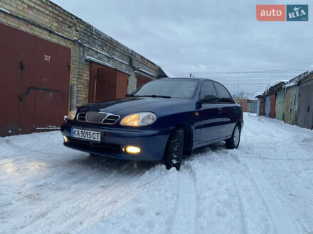 Синій Деу Ланос, об'ємом двигуна 1.5 л та пробігом 224 тис. км за 2500 $, фото 1 на Automoto.ua