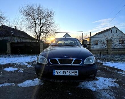 Синий Дэу Ланос, объемом двигателя 1.5 л и пробегом 0 тыс. км за 1200 $, фото 1 на Automoto.ua