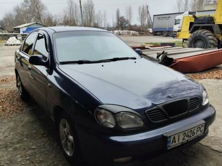 Синій Деу Ланос, об'ємом двигуна 1.5 л та пробігом 197 тис. км за 2200 $, фото 1 на Automoto.ua