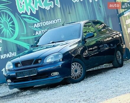 Синій Деу Ланос, об'ємом двигуна 1.5 л та пробігом 242 тис. км за 3100 $, фото 1 на Automoto.ua