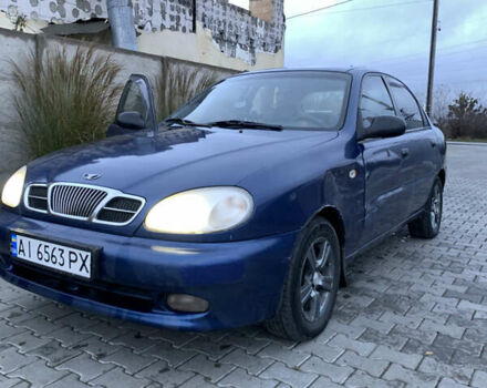 Синій Деу Ланос, об'ємом двигуна 1.5 л та пробігом 233 тис. км за 1500 $, фото 1 на Automoto.ua