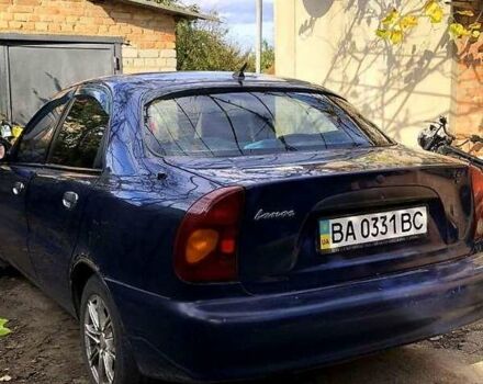 Синій Деу Ланос, об'ємом двигуна 1.6 л та пробігом 245 тис. км за 1870 $, фото 1 на Automoto.ua