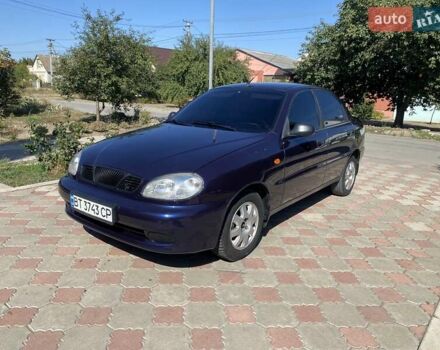 Синій Деу Ланос, об'ємом двигуна 1.5 л та пробігом 279 тис. км за 2800 $, фото 1 на Automoto.ua