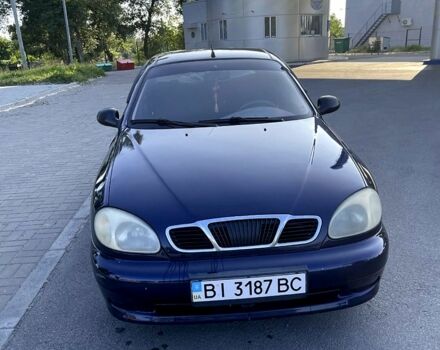 Синій Деу Ланос, об'ємом двигуна 1.5 л та пробігом 251 тис. км за 2150 $, фото 1 на Automoto.ua