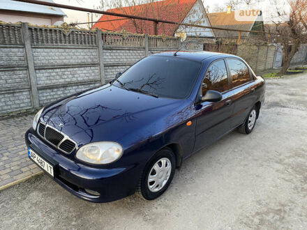 Дэу Ланос 2005 в Запорожье на Automoto.ua Синий Дэу Ланос, объемом двигателя 1.5 л и пробегом 162 тыс. км за 3550 $, фото 1 на Automoto.ua