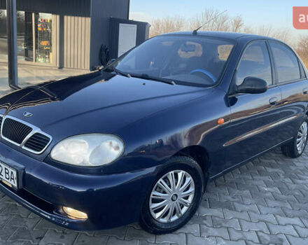 Синий Дэу Ланос, объемом двигателя 1.5 л и пробегом 200 тыс. км за 2350 $, фото 1 на Automoto.ua