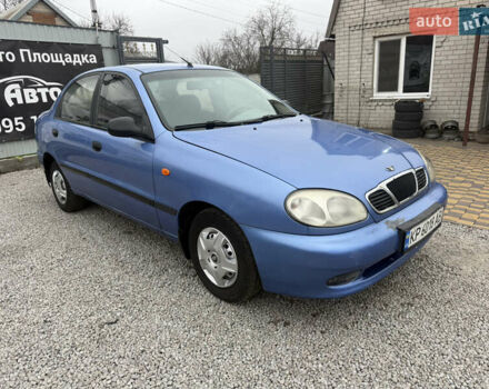 Синий Дэу Ланос, объемом двигателя 1.5 л и пробегом 220 тыс. км за 1700 $, фото 1 на Automoto.ua