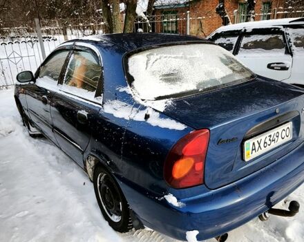 Синий Дэу Ланос, объемом двигателя 1.5 л и пробегом 223 тыс. км за 2100 $, фото 1 на Automoto.ua