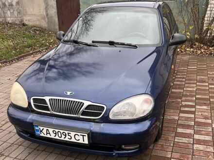 Синий Дэу Ланос, объемом двигателя 1.5 л и пробегом 224 тыс. км за 2100 $, фото 1 на Automoto.ua