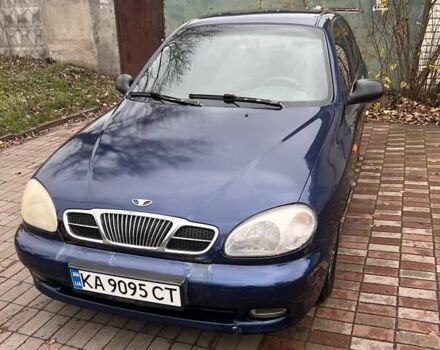 Синій Деу Ланос, об'ємом двигуна 1.5 л та пробігом 224 тис. км за 2100 $, фото 1 на Automoto.ua