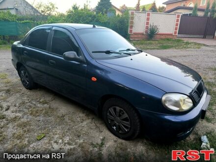 Дэу Ланос 2005 в Запорожье на Automoto.ua Синий Дэу Ланос, объемом двигателя 1.5 л и пробегом 210 тыс. км за 2100 $, фото 1 на Automoto.ua
