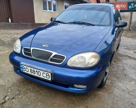 Синий Дэу Ланос, объемом двигателя 1.5 л и пробегом 223 тыс. км за 2199 $, фото 1 на Automoto.ua