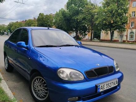 Синий Дэу Ланос, объемом двигателя 1.5 л и пробегом 450 тыс. км за 2850 $, фото 1 на Automoto.ua