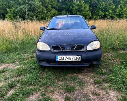 Синій Деу Ланос, об'ємом двигуна 1.5 л та пробігом 200 тис. км за 560 $, фото 1 на Automoto.ua