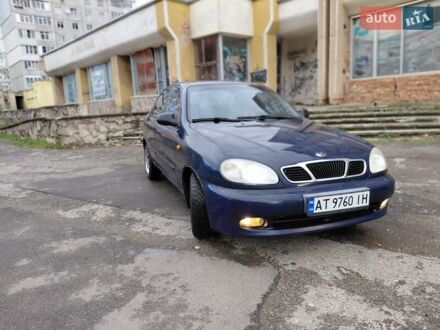 Дэу Ланос 2006 в Ивано-Франковске на Automoto.ua Синий Дэу Ланос, объемом двигателя 1.5 л и пробегом 301 тыс. км за 2650 $, фото 1 на Automoto.ua
