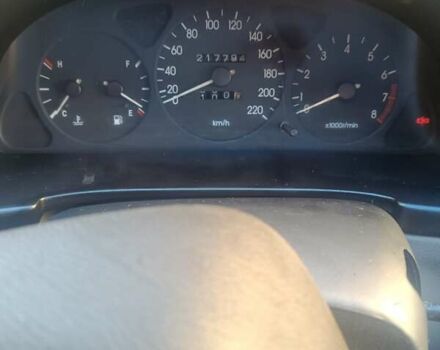 Синий Дэу Ланос, объемом двигателя 1.5 л и пробегом 217 тыс. км за 2100 $, фото 1 на Automoto.ua