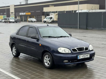 Синий Дэу Ланос, объемом двигателя 1.5 л и пробегом 211 тыс. км за 2450 $, фото 1 на Automoto.ua