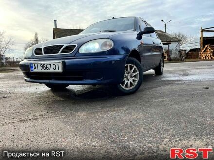Дэу Ланос 2006 в Яготине на Automoto.ua Синий Дэу Ланос, объемом двигателя 15 л и пробегом 152 тыс. км за 1800 $, фото 1 на Automoto.ua