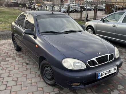 Синий Дэу Ланос, объемом двигателя 1.5 л и пробегом 235 тыс. км за 2350 $, фото 1 на Automoto.ua