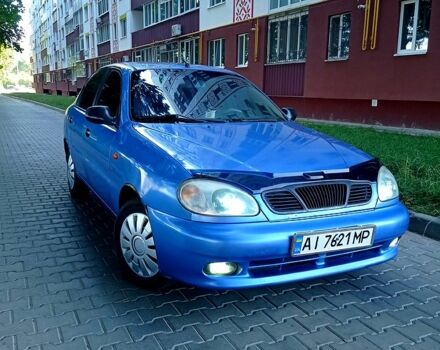 Синій Деу Ланос, об'ємом двигуна 1.5 л та пробігом 190 тис. км за 1800 $, фото 1 на Automoto.ua