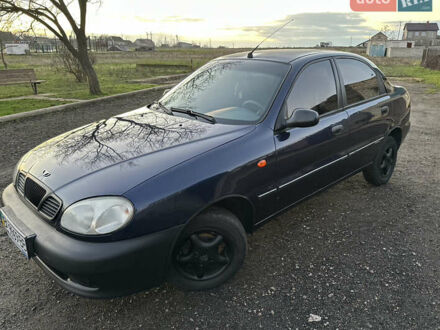 Синій Деу Ланос, об'ємом двигуна 1.5 л та пробігом 236 тис. км за 2500 $, фото 1 на Automoto.ua