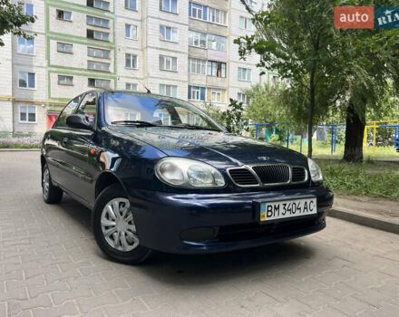Синий Дэу Ланос, объемом двигателя 1.5 л и пробегом 172 тыс. км за 2899 $, фото 1 на Automoto.ua
