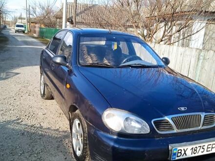 Деу Ланос 2006 у Дунаевцах на Automoto.ua Синій Деу Ланос, об'ємом двигуна 1.5 л та пробігом 225 тис. км за 1500 $, фото 1 на Automoto.ua