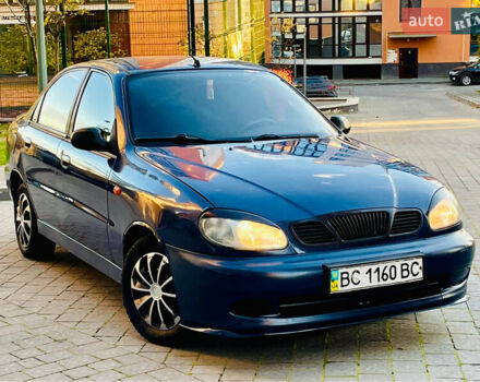 Синій Деу Ланос, об'ємом двигуна 1.5 л та пробігом 140 тис. км за 1450 $, фото 1 на Automoto.ua