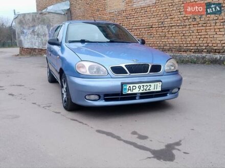 Синій Деу Ланос, об'ємом двигуна 1.5 л та пробігом 215 тис. км за 2200 $, фото 1 на Automoto.ua