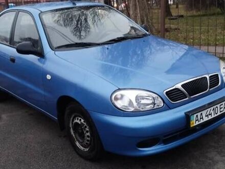 Синий Дэу Ланос, объемом двигателя 1.5 л и пробегом 17 тыс. км за 2950 $, фото 1 на Automoto.ua