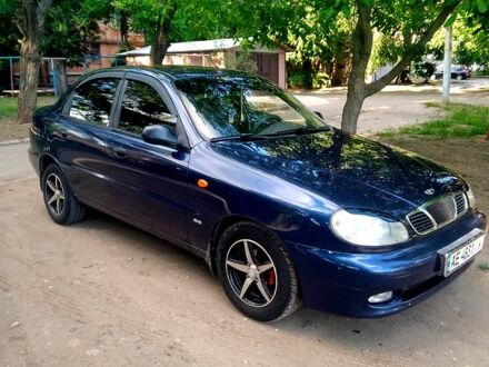 Дэу Ланос 2007 в Никополе на Automoto.ua Синий Дэу Ланос, объемом двигателя 1.5 л и пробегом 168 тыс. км за 3500 $, фото 1 на Automoto.ua