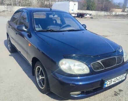 Синій Деу Ланос, об'ємом двигуна 1.5 л та пробігом 320 тис. км за 2400 $, фото 1 на Automoto.ua
