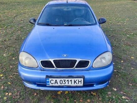 Синій Деу Ланос, об'ємом двигуна 1.5 л та пробігом 188 тис. км за 2000 $, фото 1 на Automoto.ua