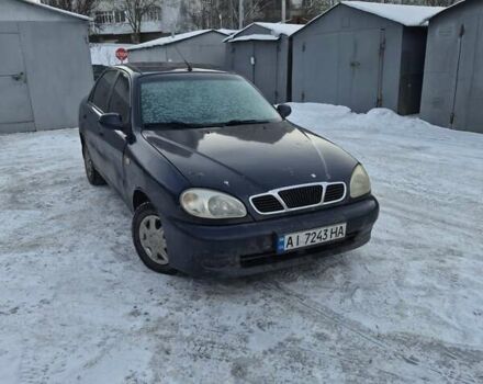 Синій Деу Ланос, об'ємом двигуна 1.5 л та пробігом 225 тис. км за 2000 $, фото 1 на Automoto.ua