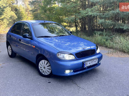 Дэу Ланос 2007 в Кременчуге на Automoto.ua Синий Дэу Ланос, объемом двигателя 1.5 л и пробегом 223 тыс. км за 3500 $, фото 1 на Automoto.ua
